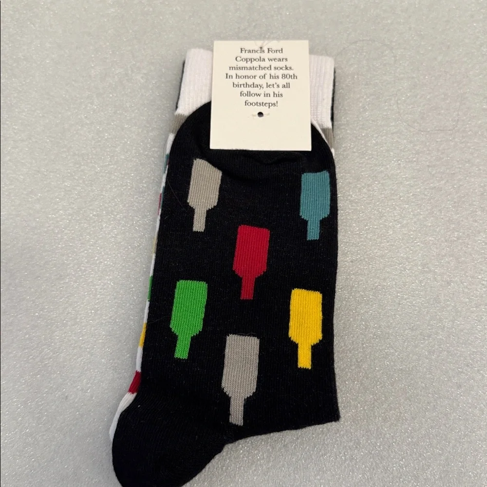 Francis Ford Coppola limited edition 80th birthday socks NWT one size